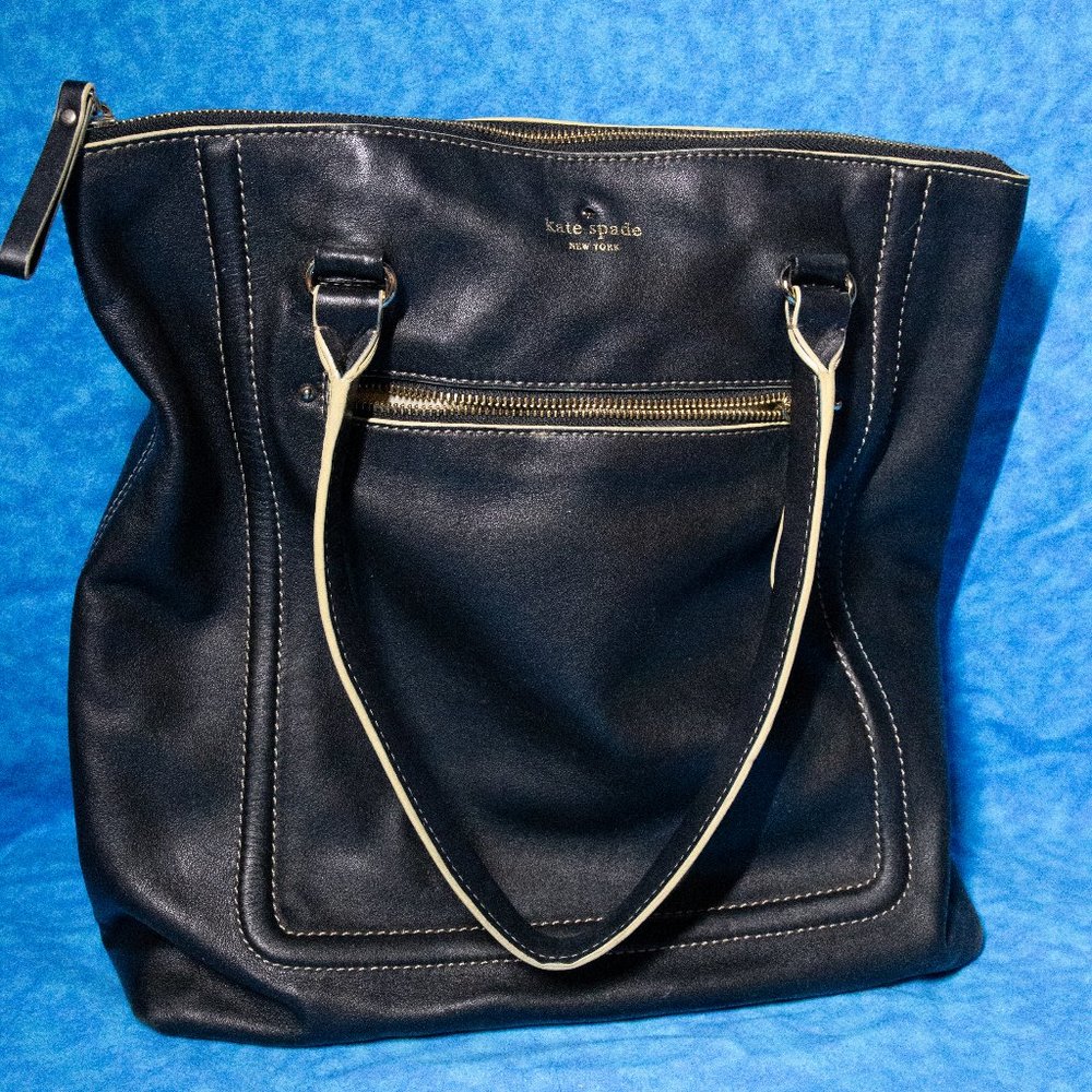 Kate Spade Large Black Tote Bag